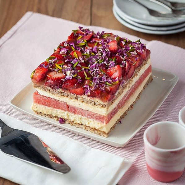 Black Star Pastry - Strawberry Watermelon Cake. Photo: supplied