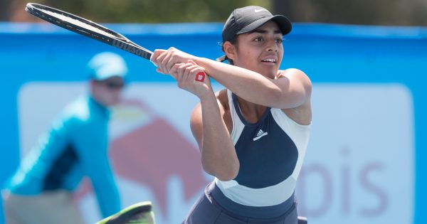 Canberra's newest tennis prodigy Annerly Poulos set to follow in Kyrgios' footsteps