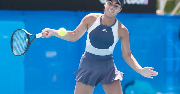 Canberra tennis prodigy Annerly Poulos continues rapid rise up junior world rankings