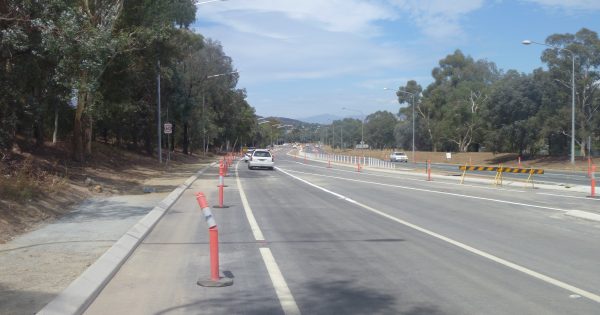 Duplication on Ashley Drive progresses with southbound traffic switch