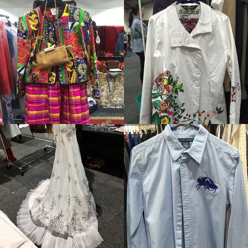 A selection of vintage, designer, corporate and evening wear pieces at Canberra Fashion Market.