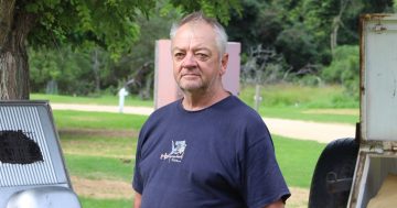 Canberra plumber is last man standing at Hobbs Corner, Tathra