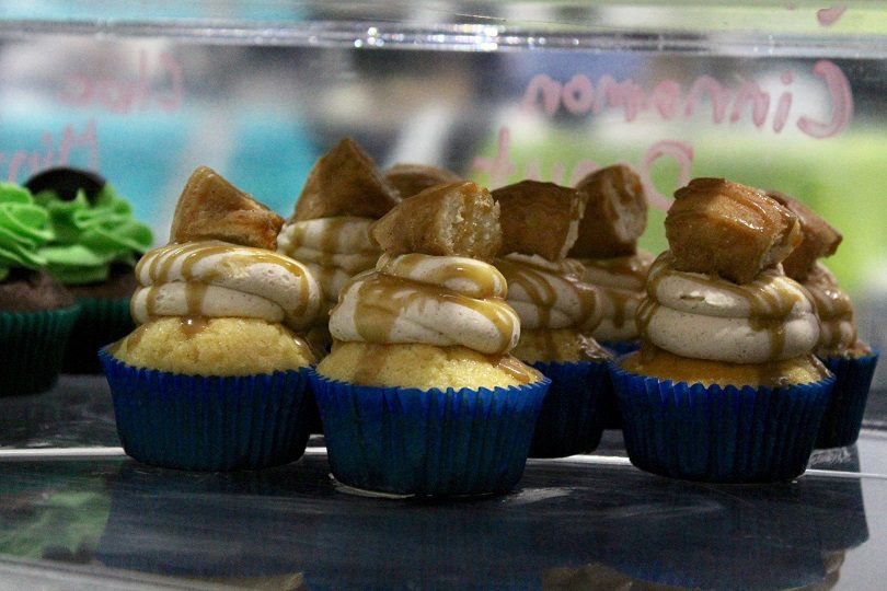 Cupcakes by The Sugar Bite at Canberra Fashion Market.