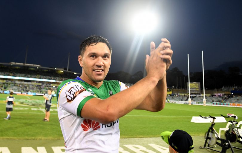 Canberra Raiders and New Zealand test player Jordan Rapana