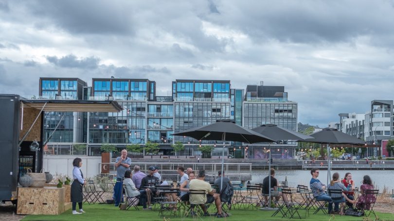 The Pop Up Inn at Kingston Foreshore.