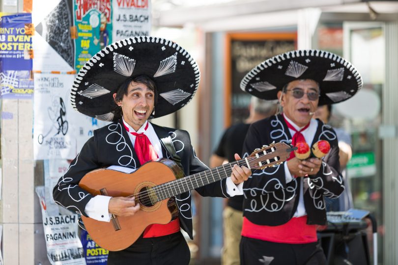 Mariachi band. 