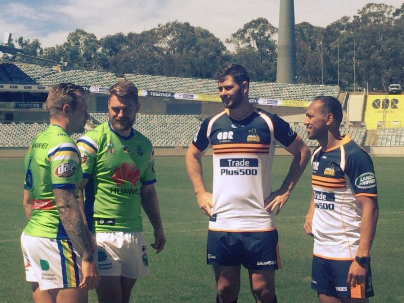 Raiders and Brumbies 