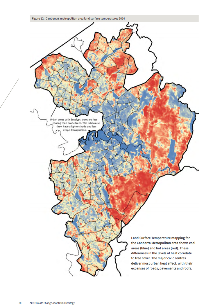 Metropolitan Land Surface Temperature 2014