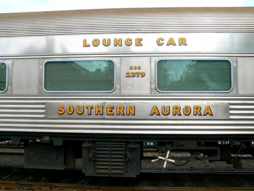 The Southern Aurora. Eight of its former carriages are being refurbished for G'Day Rail. Photos: Flickr.