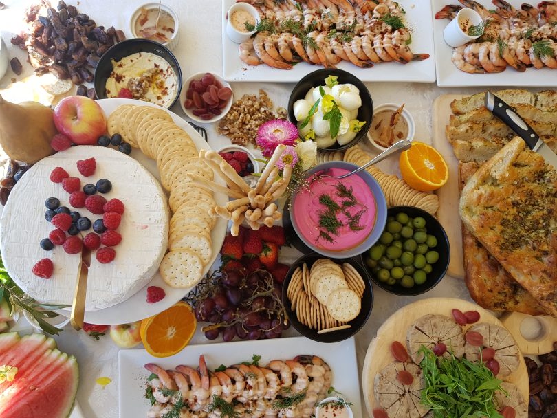 The delicious spread. Photo: Supplied.