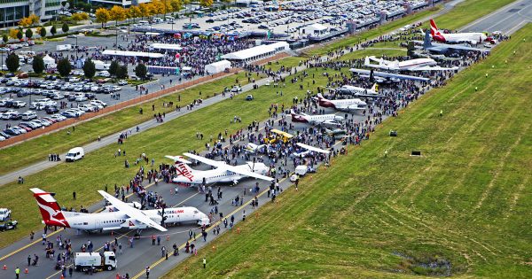 Canberra Airport flying high again as Open Day scheduled for landing