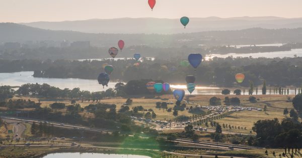 Balloon Spectacular puts Canberra's hot air to good use
