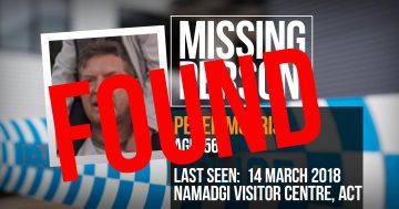 Euphoria as missing man found after two nights lost in Namadgi National Park