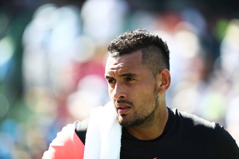 Nick Kyrgios. Photo: Supplied by Tennis Australia.