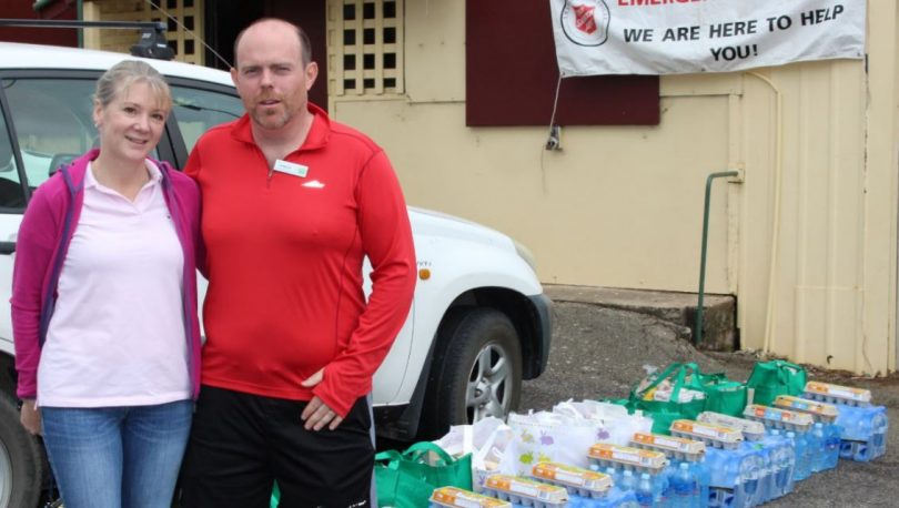 Lisa and Hamish Payne from Woolworths. Photo: Ian Campbell.