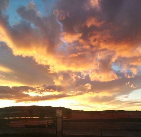 Sunset over Wright. The latest release will be one of the last opportunities to buy land there. Photo: Supplied.