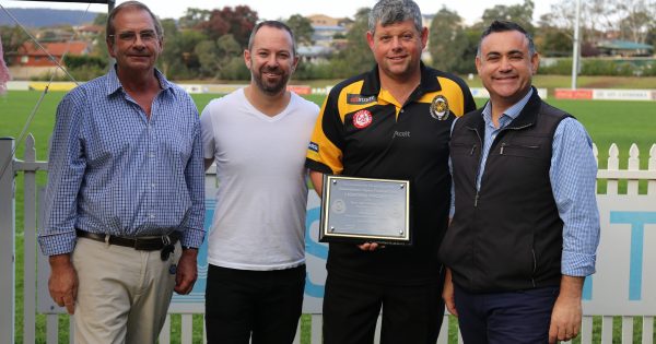 Let there be light! Queanbeyan AFL oval illuminated with brand new lights