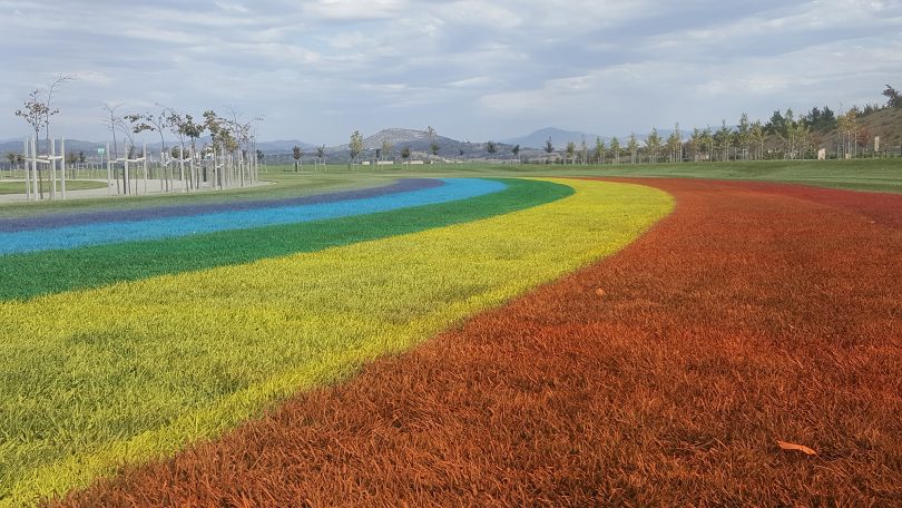 Australia's biggest rainbow