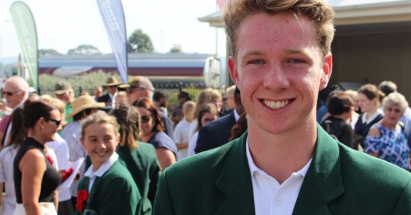 Narooma teen asks - What is a Veteran?