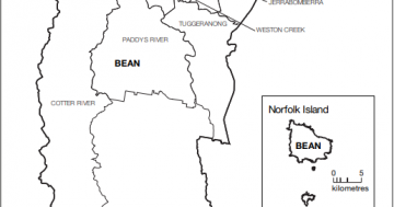 Parties jockey as AEC redistribition proposes new southern seat of Bean for ACT
