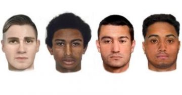 Police release face-fits of four suspects following an aggravated burglary in Watson