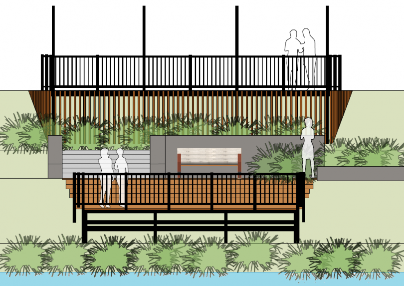 The redesign of the Platypus Viewing Platform is out for public comment. Photo: SMRC.