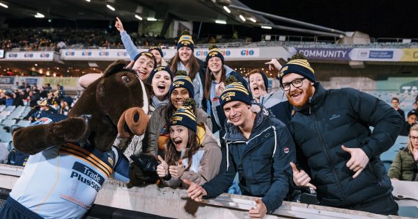 Brumbies launch charity initiative to draw fans back to GIO Stadium