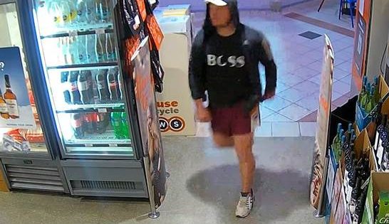 CCTV captures alleged Erindale bottle shop robber