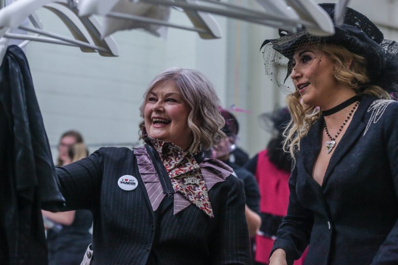 'Thunder Thighs' creator Bronwynne at FASHFEST. Photo: Avon Dissanayake. 