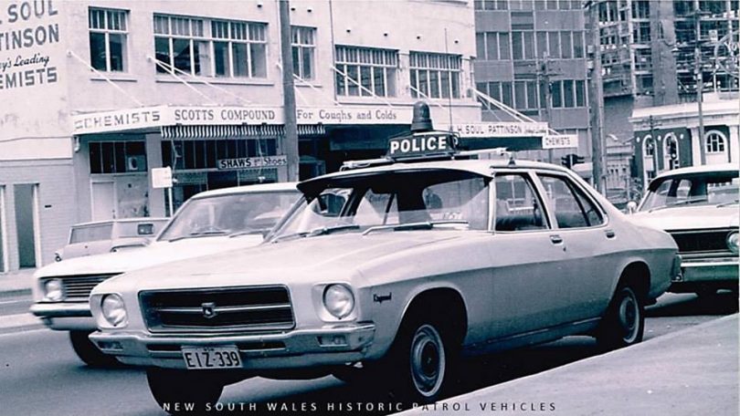 Not the Kingswood! The Holden HQ, 1971 - 74. Photo: New South Wales Historic Patrol Vehicles Facebook.