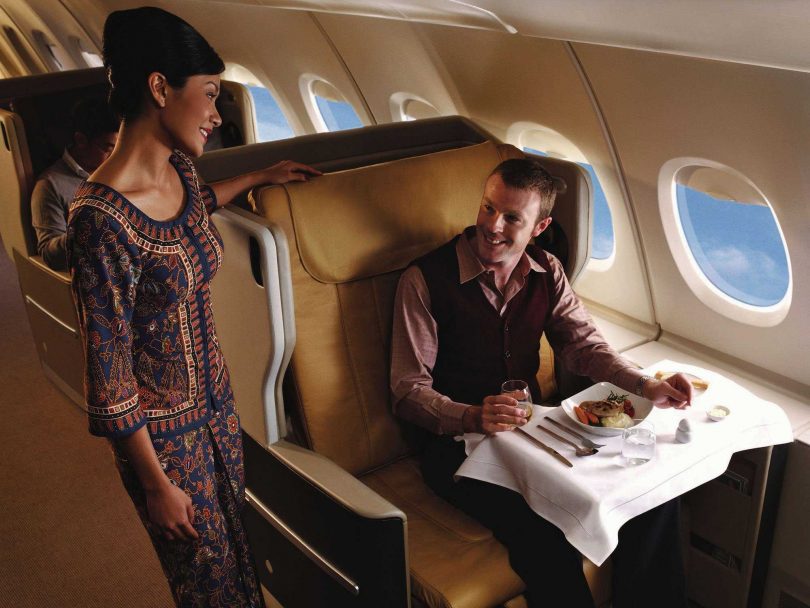 Book the Cook allows you to select from nine onboard meal choices up to 48 hours before you travel. Photo: Singapore Airlines.