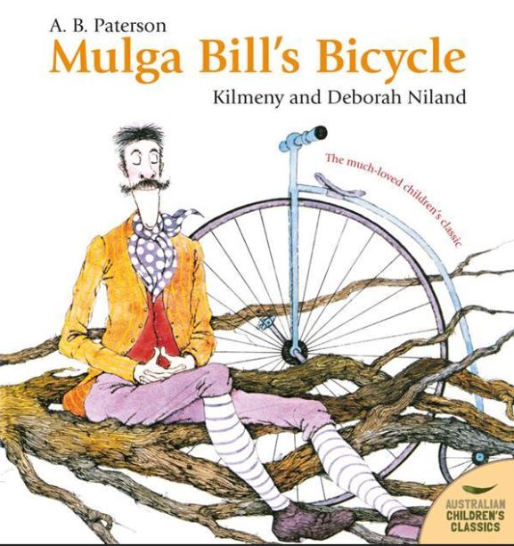 The Mulga Bill's Bicycle picture book, great memories! Photo: Booktopia.