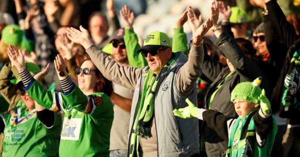 Canberra Raiders reach all-time membership record despite no city stadium