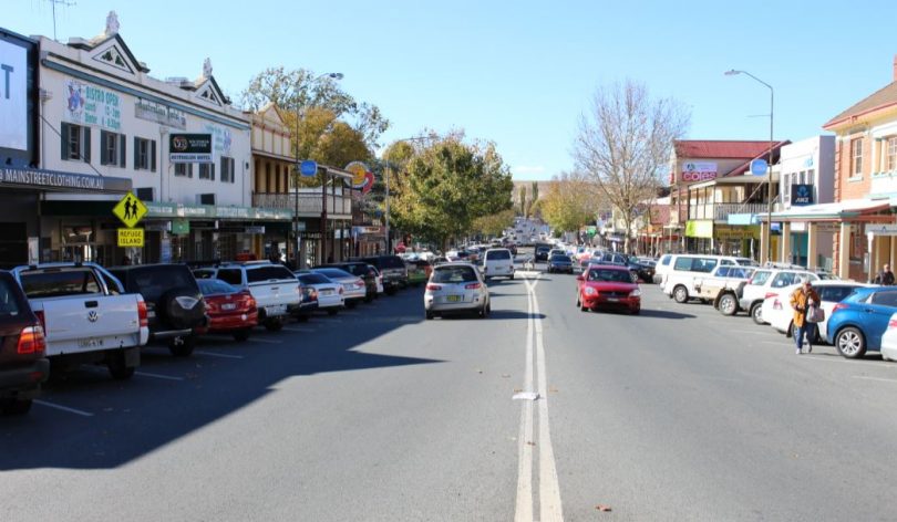 Bustling Cooma. Photo: Ian Campbell