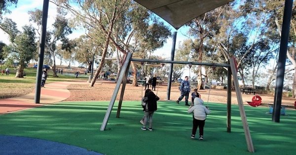 Space invaders – danger drone flies too close to crowded kids’ playground