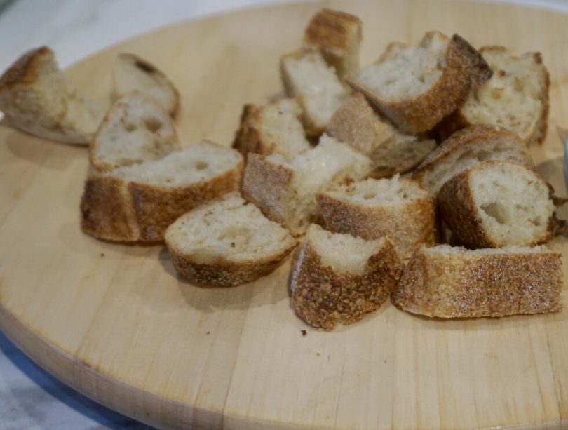 Bread for customer's to taste. Photo: Sophia Brady