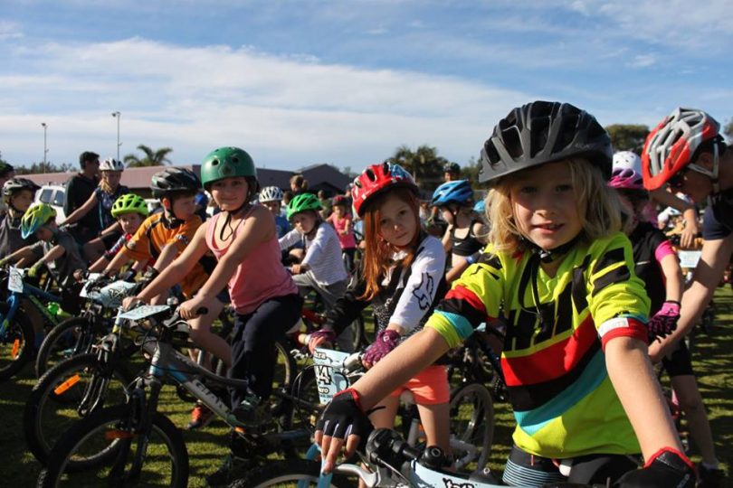 Kids are well looked after at the Tathra MTB Enduro. Photo: Tathra MTB Club