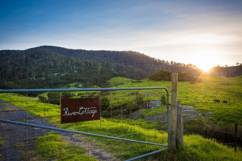 The River Cottage Australia property in the foothills of Gulaga at Tilba. Photo: Julie Rutherford Real Estate Bermagui.