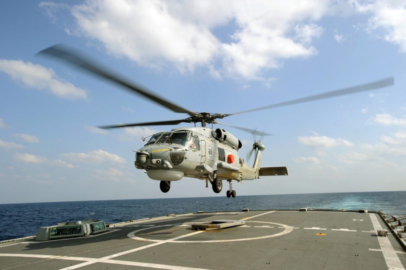 HMAS Albatross is home to 816 Squadron and their 70B Seahawk Helicopter. Photo: navy.gov.au