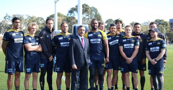 Students and staff the big winners as University of Canberra teams up with Brumbies Rugby