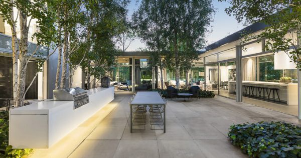 Dream home with pool, tennis court and home theatre on the market in Yarralumla