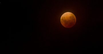Total lunar eclipse means a blood moon