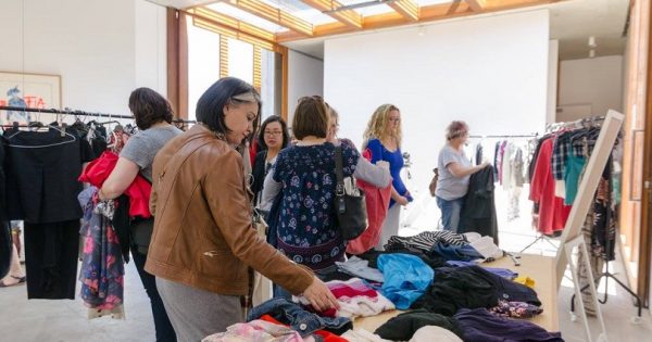 Circular Economy Clothes Swaps have become a thing in Canberra!