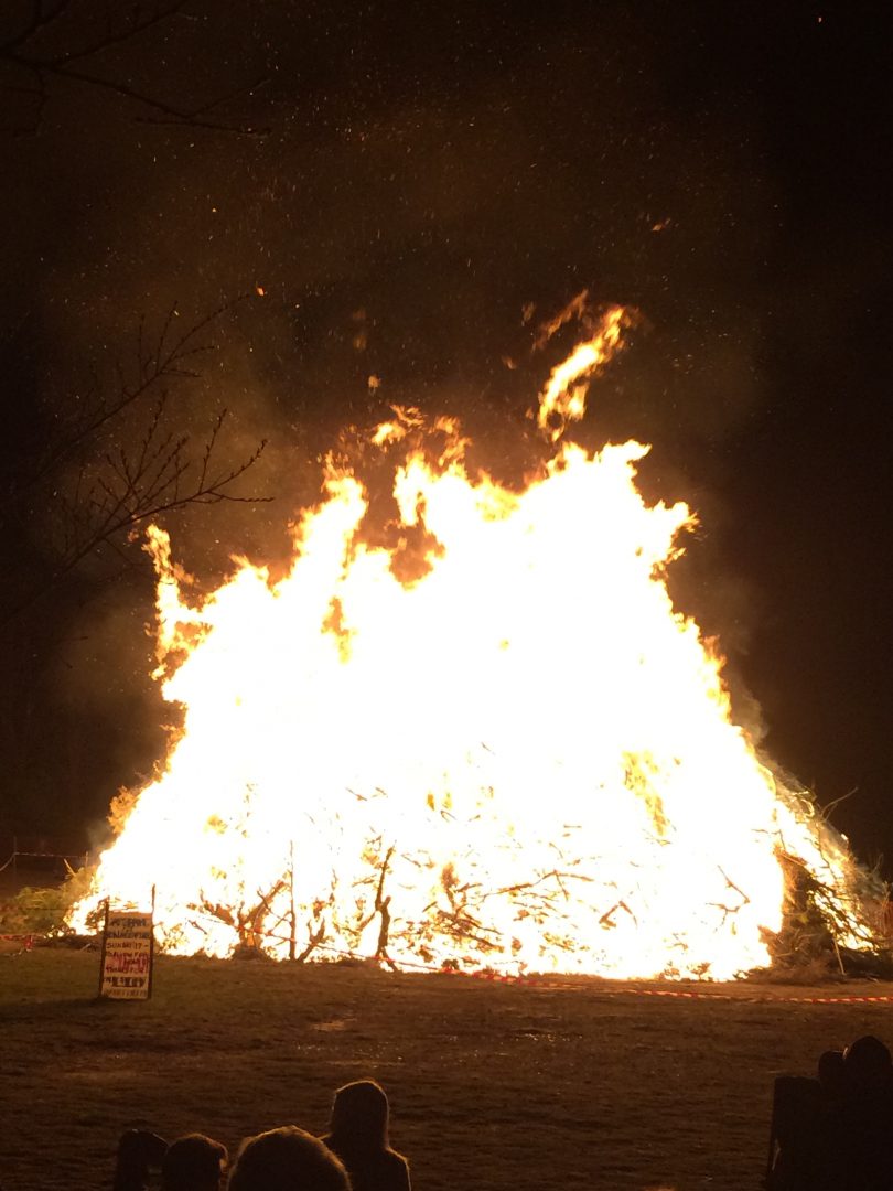 The annual fireworks and bonfire night. Photo supplied.