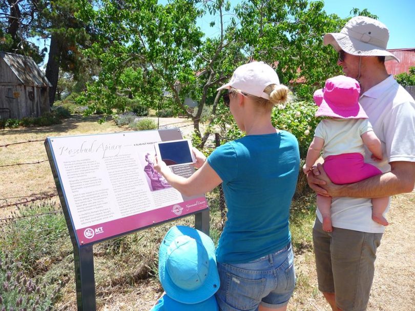 The Canberra Tracks app can be downloaded from Google Play or the Apple App Store. Photo: ACT Parks and Conservation