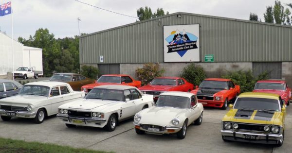 Cooma Car Club opens the Don Bottom Memorial Shed