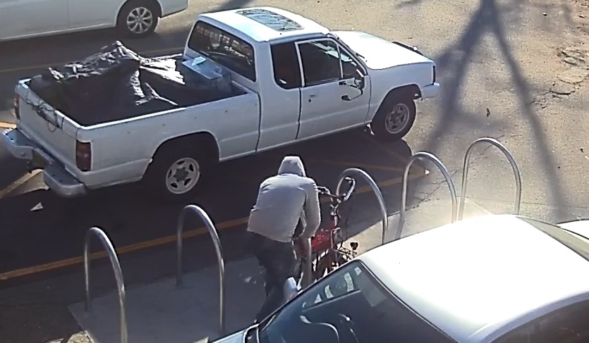 Police on the hunt for electric bike thief