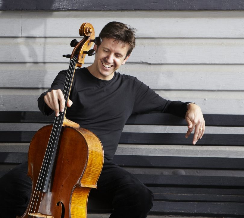 Cellist Julian Smiles. Photo: Keith Saunders