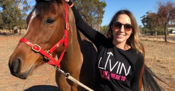 Courtney takes on 400km ride to help break mental health stigma