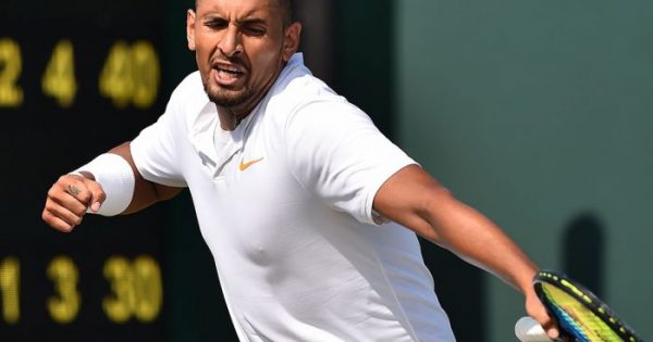 Nick Kyrgios finds his happy place as he makes his Wimbledon run
